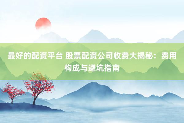 最好的配资平台 股票配资公司收费大揭秘：费用构成与避坑指南