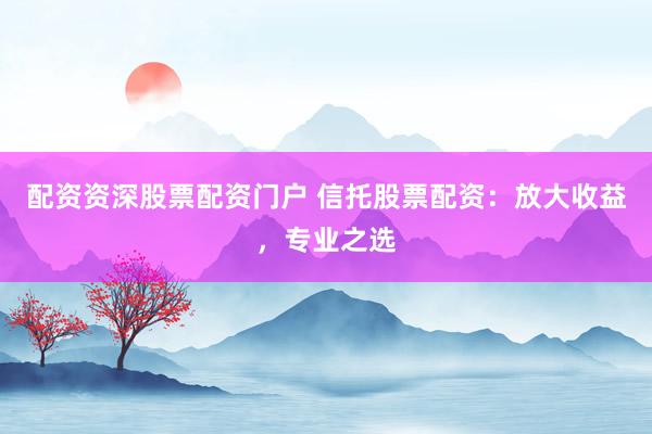 配资资深股票配资门户 信托股票配资：放大收益，专业之选
